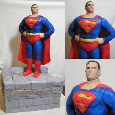 Superman Cake