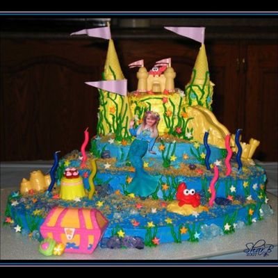 Shannon's Mermaid Cake