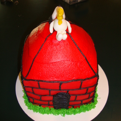 Peanuts Cake/ Snoopy And Woodstock!