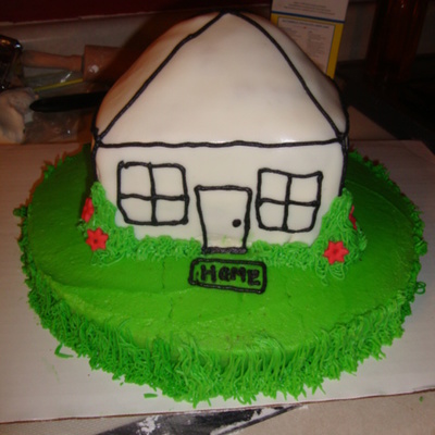 Habitat For Humanity House Dedication Cake
