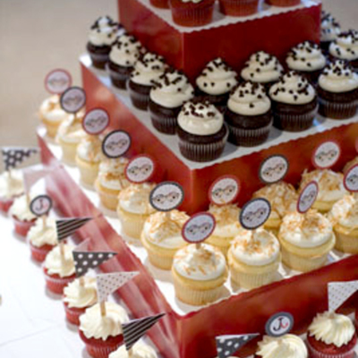 Baby Shower Cupcake Tower