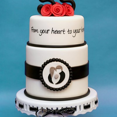 55Th Anniversary Cake