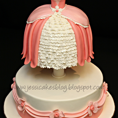 Princess Dress Form Cake