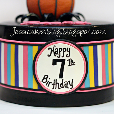 Stripes And A Basketball