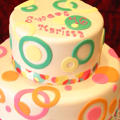 Girl's 16Th Birthday Cake