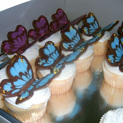 Butterfly Cupcake