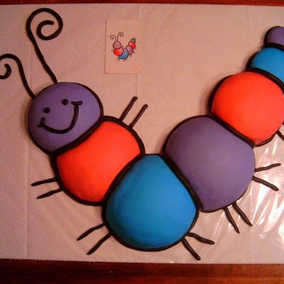 Caterpillar Cake