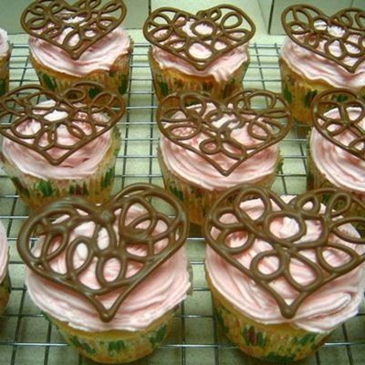 Heart Cupcakes