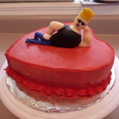 Whoa Momma! Johnny Bravo Birthday Cake