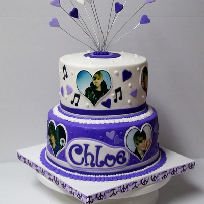 Justin Bieber Birthday Cake