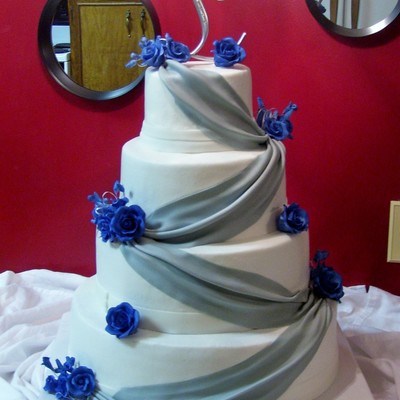 Royal Blue And Silver