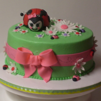 Ladybug Cake