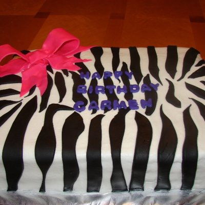 Zebra Birthday