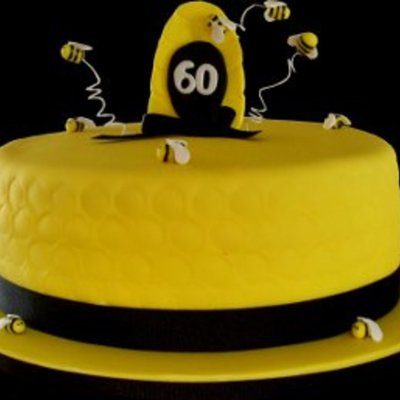 Bee Birthday Cake