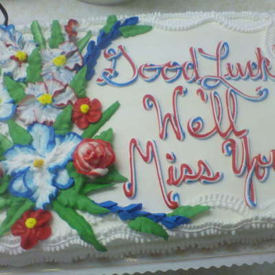 Red White And Blue Wildflowers