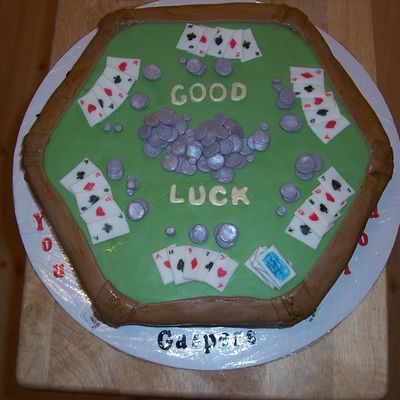Gaspers' Going Away Cake