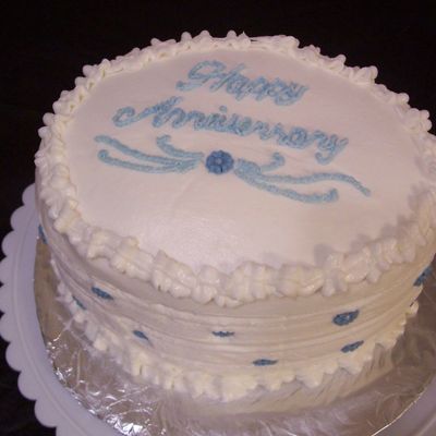 4Th Anniversary Cake