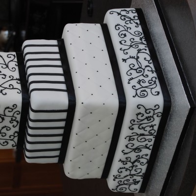 Black And White Wedding