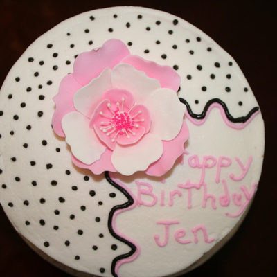 Fantasy Flower And Dots