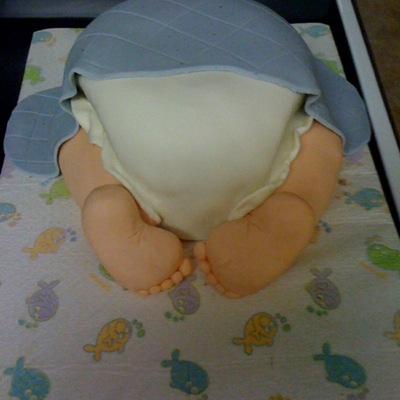 Baby Rump Cake