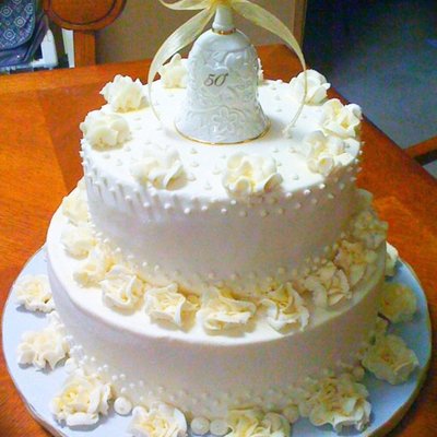 50Th Wedding Anniversary Cake