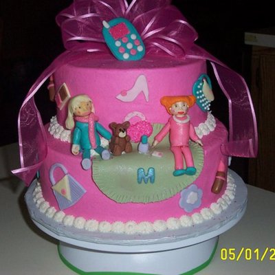 Sleepover Birthday Cake