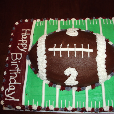 Alabama Football Cake