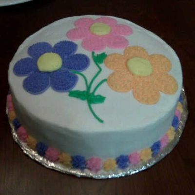 Star Flower Cake