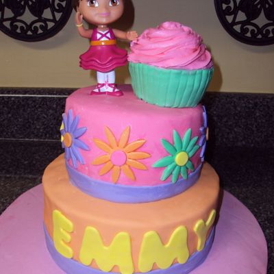 Dora The Explorer Cake