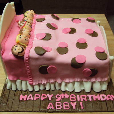 Sleepover Slumber Party Cake