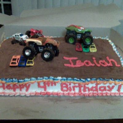 Monster Truck Cake