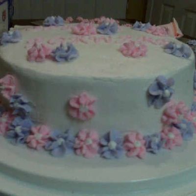 Drop Flower Cake