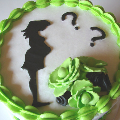 Baby Shower Lime Black