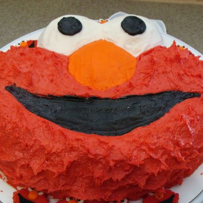 Elmo Cake