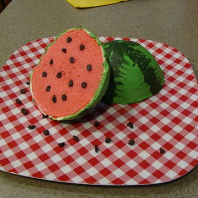 4Th Of July Watermelon Cake