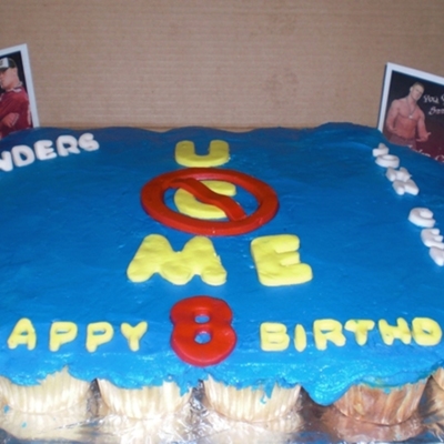 U Can't See Me Cupcakes