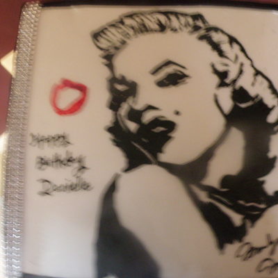 Marilyn Monroe Birthday Cake