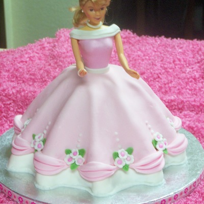 Doll Birthday Cake
