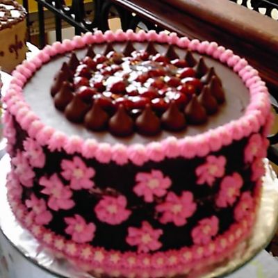 Cherry Blossom Kiss Cake