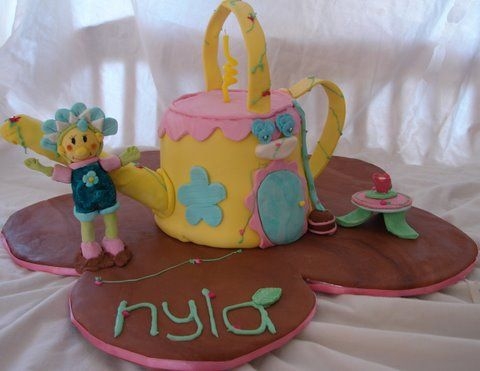 Fifi Forget-Me-Not 1St Birthday Cake