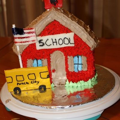 School House Cake