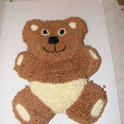 Teddy Bear Baby Shower Cake