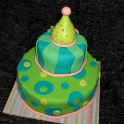 Whimsical Father's Day Cake