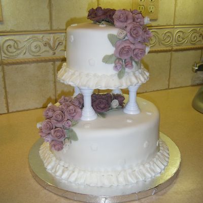 Wilton Course 3 Final Cake