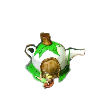 Tinkerbell's Tea Pot House Smash Cake