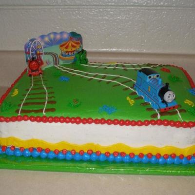 Thomas Train Cake For 1St Birthday