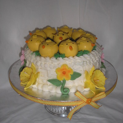 Spring Chicken Cake