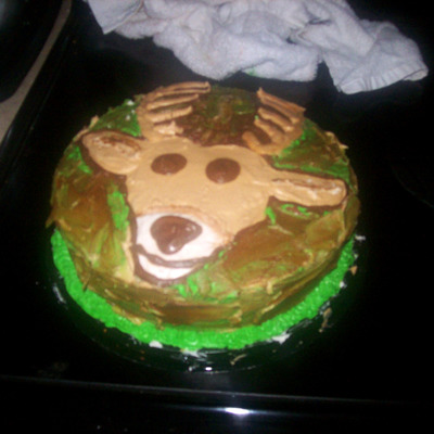 My First Camoflauge Cake