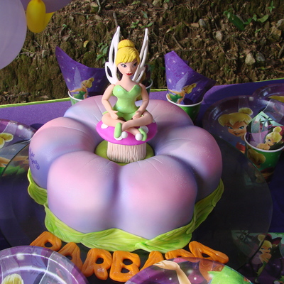 Tinkerbell In A Flower