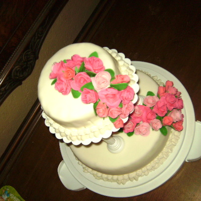 Wilton Course 3 Final Cake